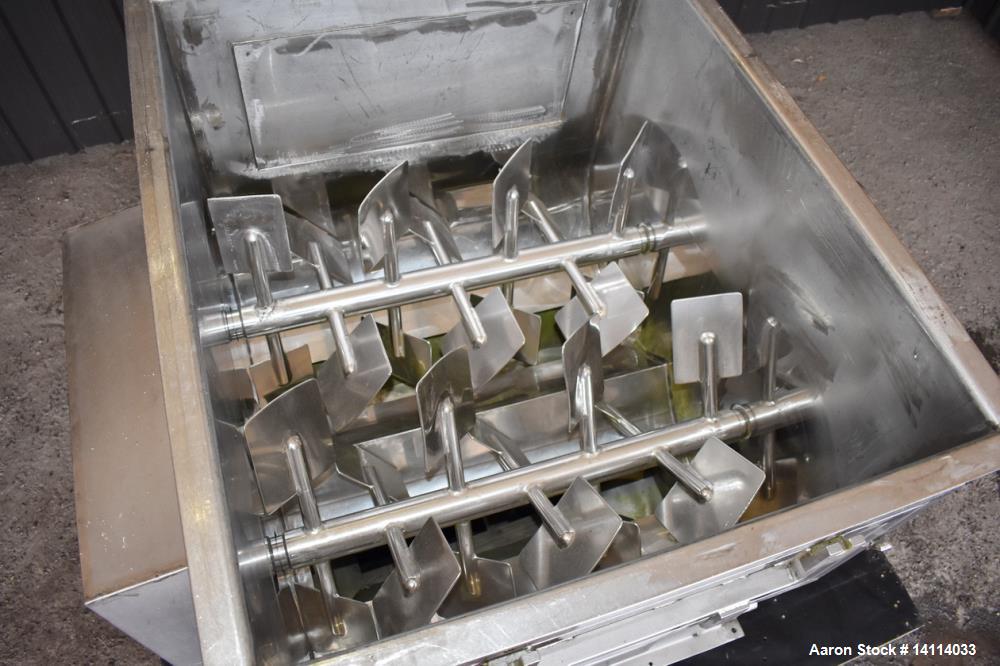 Used Forberg Stainless Steel Paddle Blender