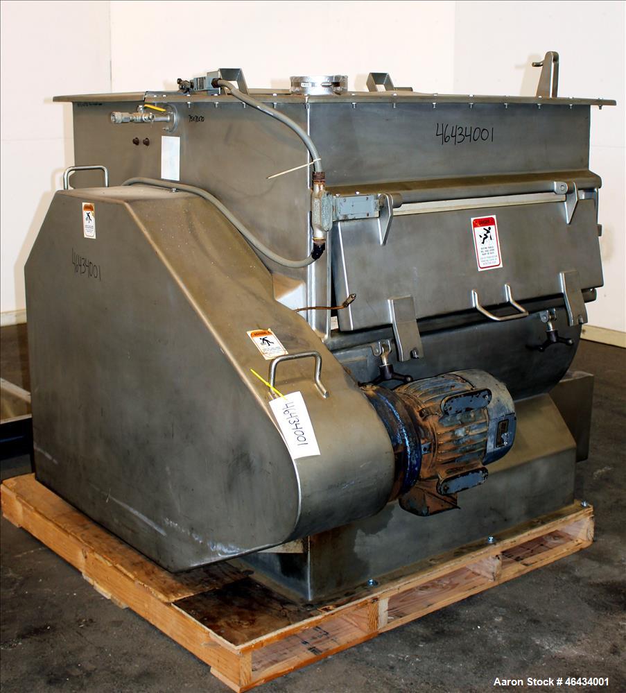 Used Dynamic Air Forberg Twin Shaft Fluidizer
