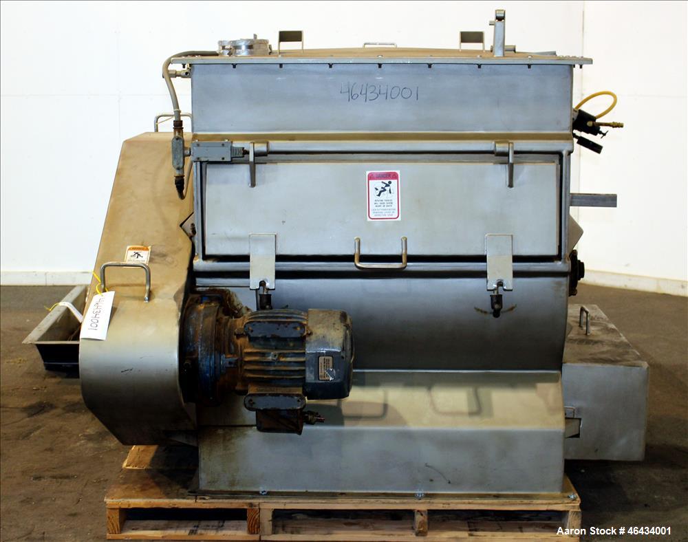 Used Dynamic Air Forberg Twin Shaft Fluidizer