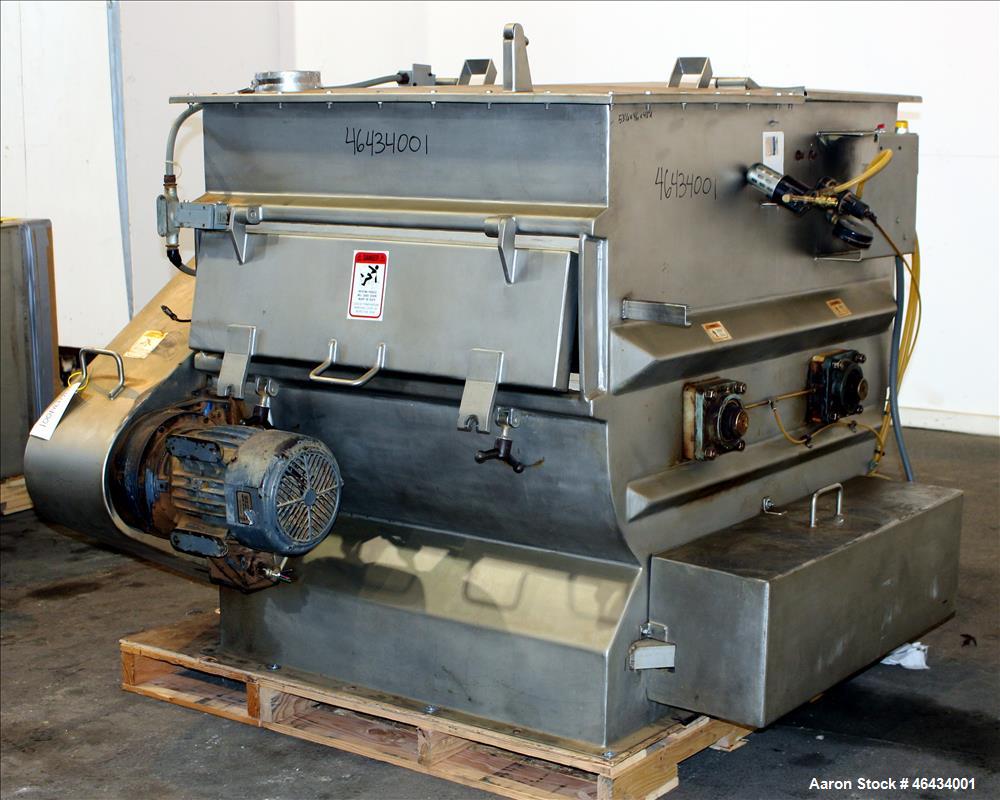 Used Dynamic Air Forberg Twin Shaft Fluidizer