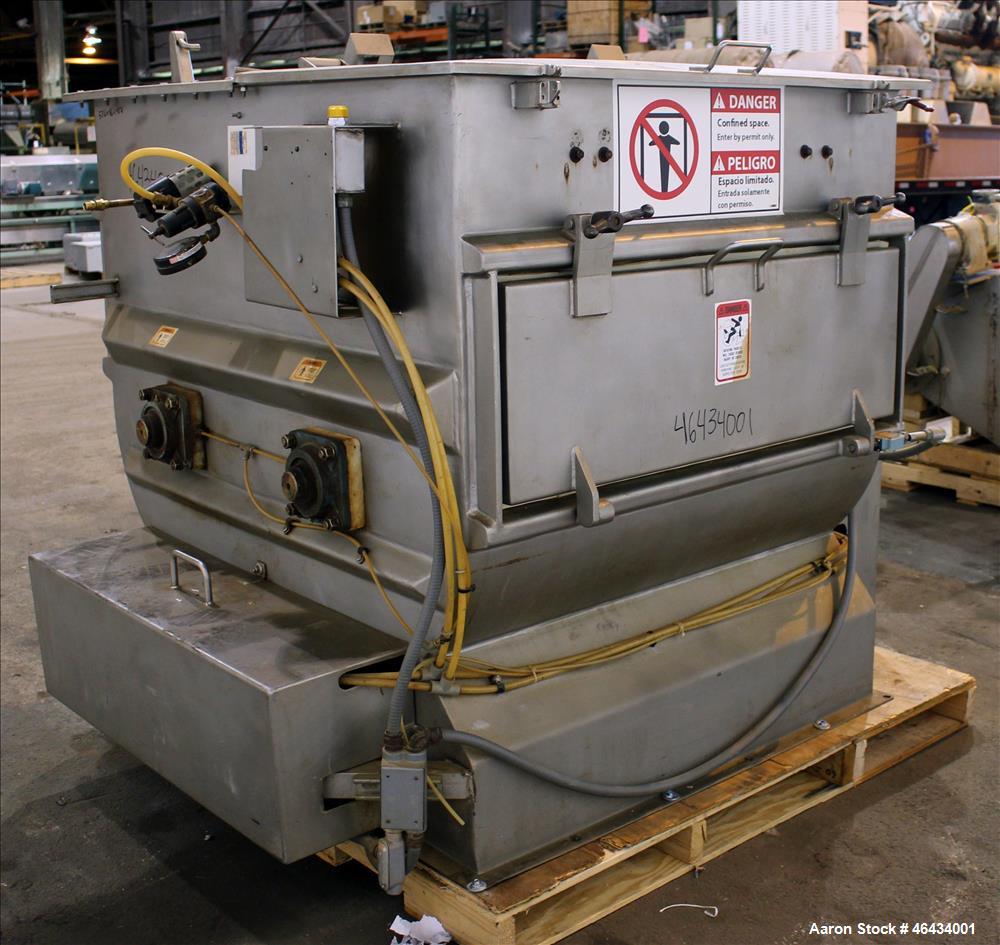 Used- Dynamic Air Forberg Twin Shaft Fluidizer