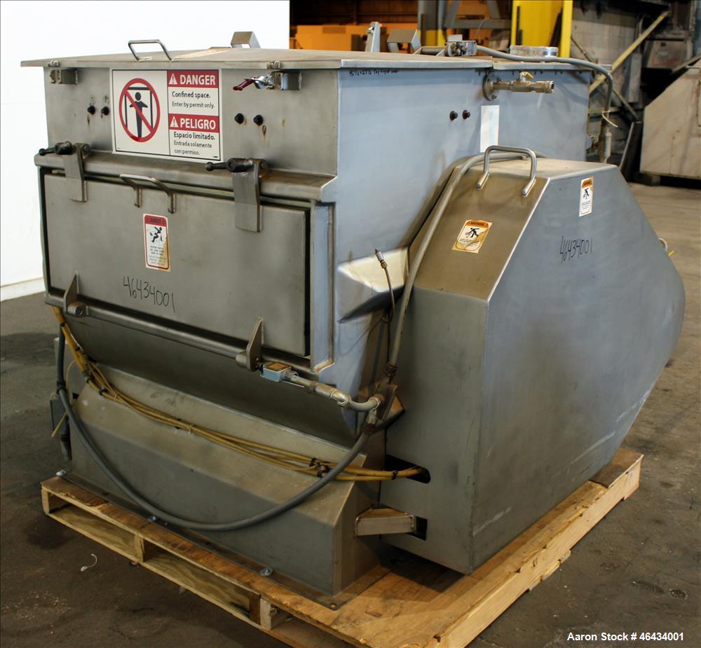 Used- Dynamic Air Forberg Twin Shaft Fluidizer