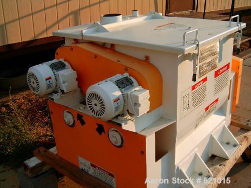 Unused-UNUSED: Forberg (American Process) fluidized zone (paddle) mixer.    5 hp motor, model FZM-4S, 4.2 cu ft (120 liter) capacity, carbon steel. Has pin mill for breaking clumps. (2) 1 hp motors. ...