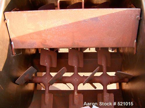 Unused-UNUSED: Forberg (American Process) fluidized zone (paddle) mixer.    5 hp motor, model FZM-4S, 4.2 cu ft (120 liter) capacity, carbon steel. Has pin mill for breaking clumps. (2) 1 hp motors. ...