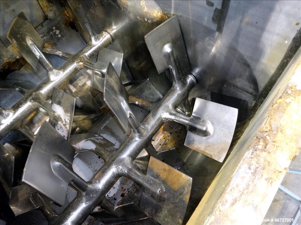 Used American Process Forberg Twin Shaft Fluidizer Zone Mixer, Model FZM-70