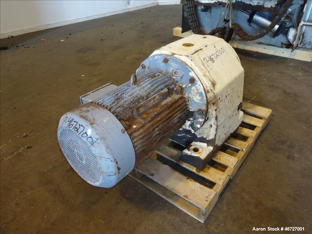 Used American Process Forberg Twin Shaft Fluidizer Zone Mixer, Model FZM-70