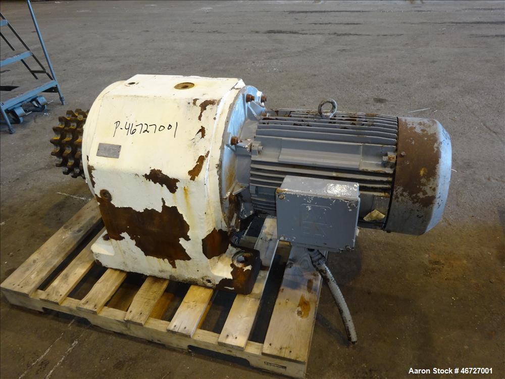 Used American Process Forberg Twin Shaft Fluidizer Zone Mixer, Model FZM-70