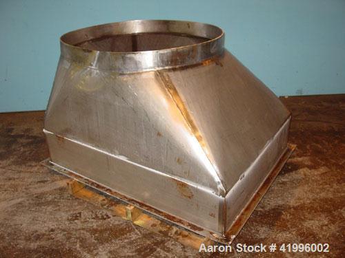 Used Halvor Forberg Twin Shaft Fluidizer, Model 795, Stainless Steel. Chamber approximately 52’’ long x 60’’ wide. (2) 3-1/2’’ diameter shafts with (14) paddles per shaft,  paddles 9-1/4’’ x 10’’ wel...