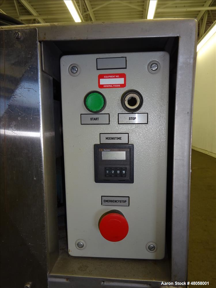 Used Halvor Forberg Twin Shaft Paddle Mixer, Model F-6.