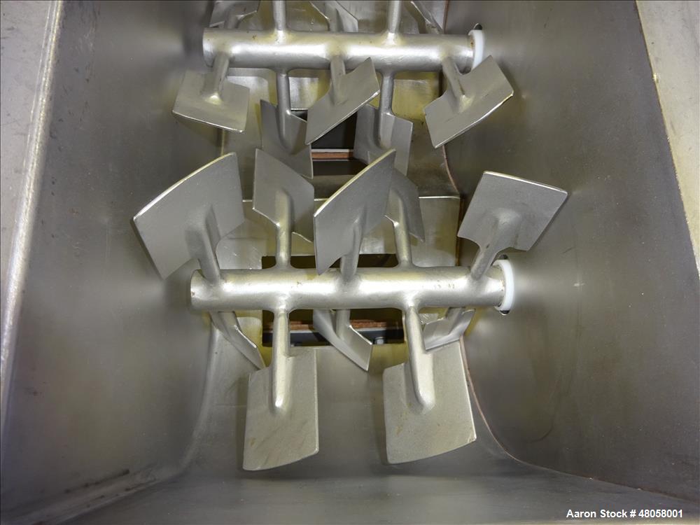 Used Halvor Forberg Twin Shaft Paddle Mixer, Model F-6.