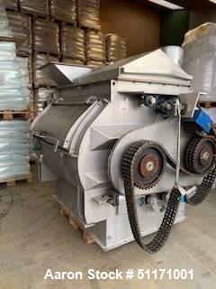 Used- Halvor Forberg AS Batch Paddle Blender/Mixer