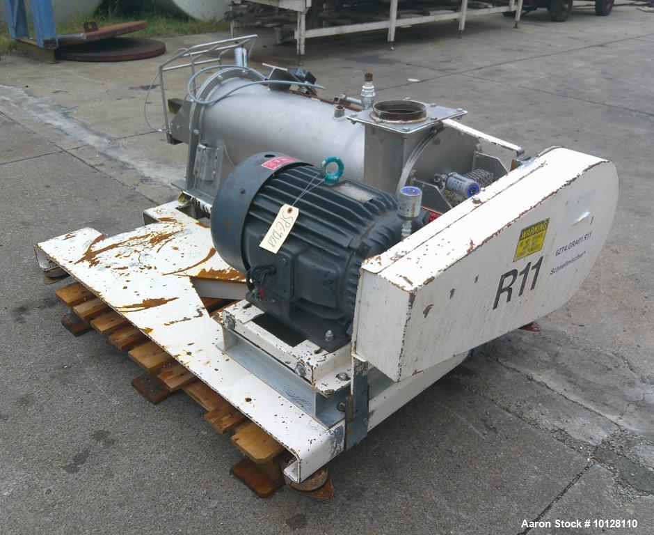 Used Hosokawa Bepex TS-14 High Shear Paddle Blender | Stainless Steel Industrial Mixer