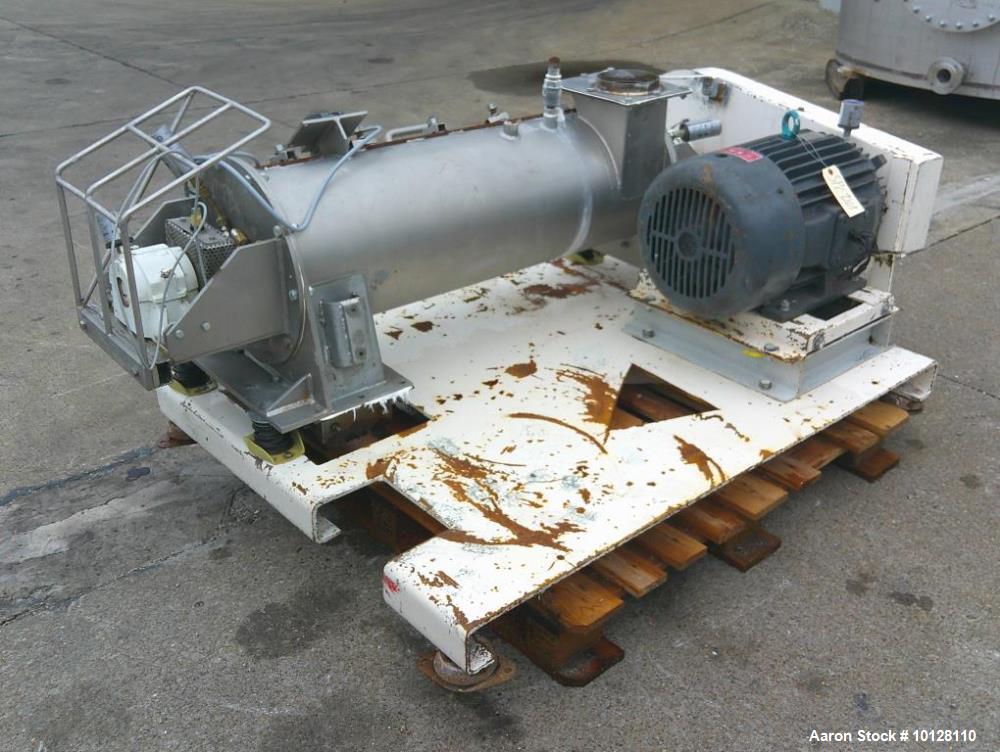 Used Hosokawa Bepex TS-14 High Shear Paddle Blender | Stainless Steel Industrial Mixer