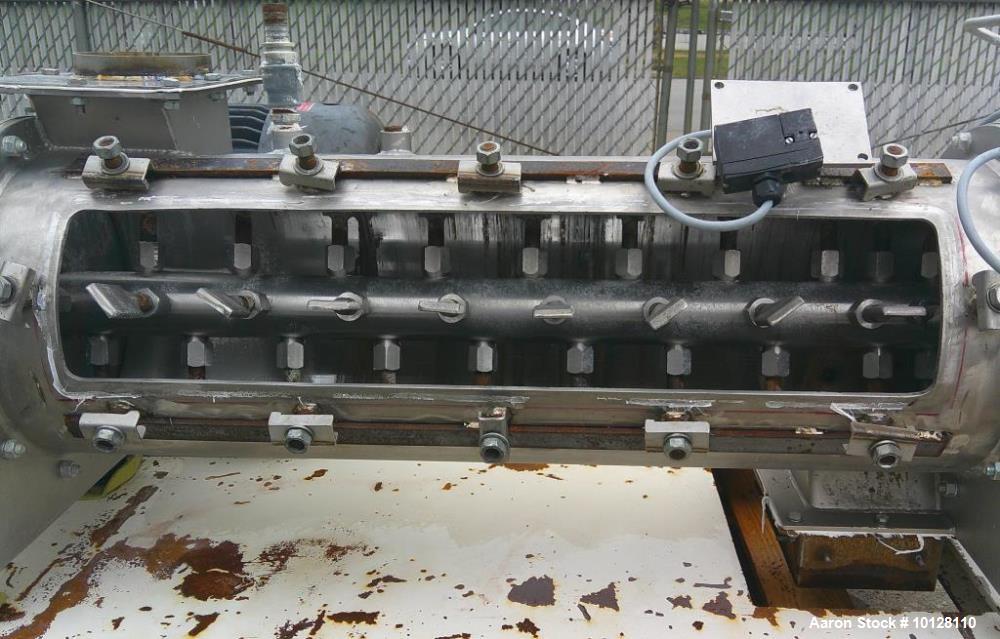 Used Hosokawa Bepex TS-14 High Shear Paddle Blender | Stainless Steel Industrial Mixer