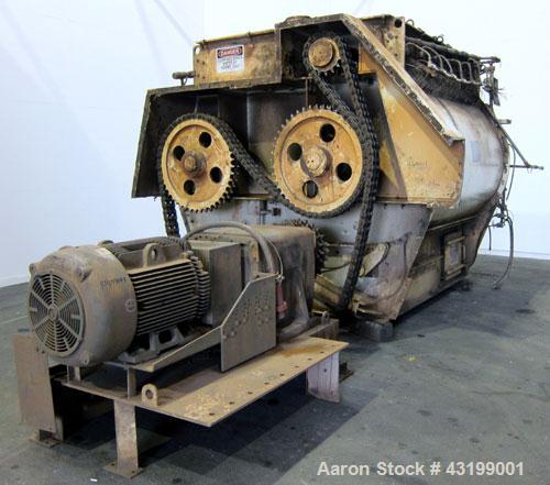 Used Hough Forberg Twin Shaft Fluidizer, Model FB500002