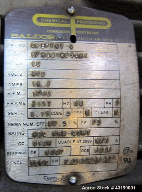 Used Hough Forberg Twin Shaft Fluidizer, Model FB500002