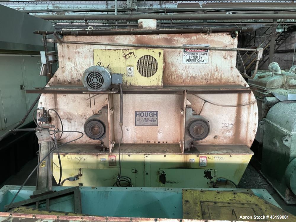 Used- Hough Forberg Twin Shaft Fluidizer, Model FB500002