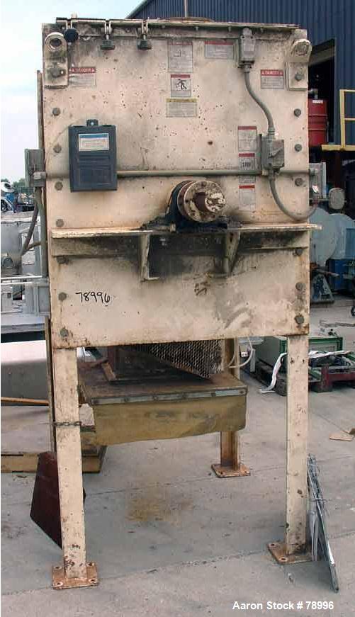 Used Carbon Steel Kelly Duplex Single Shaft Horizontal Paddle Mixer, Model 3604HM