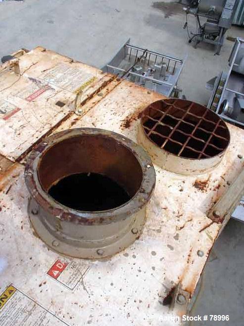 Used Carbon Steel Kelly Duplex Single Shaft Horizontal Paddle Mixer, Model 3604HM