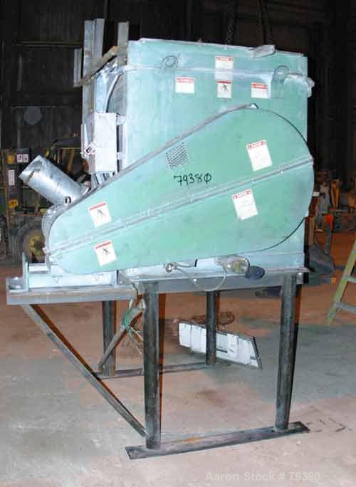USED: Kelly Duplex model 3604HM single shaft horizontal paddle mixer. 36 cubic foot working capacity, carbon steel. Non-jacketed trough 36" widex 48" long x 42" deep, (1) 3" shaft with 4 bolt-on plow...