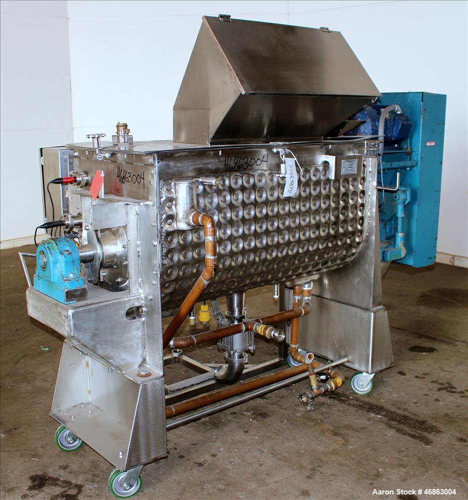 Used J.H. Day Paddle Mixer, Approximate 10.8 Cubic Feet Working Capacity