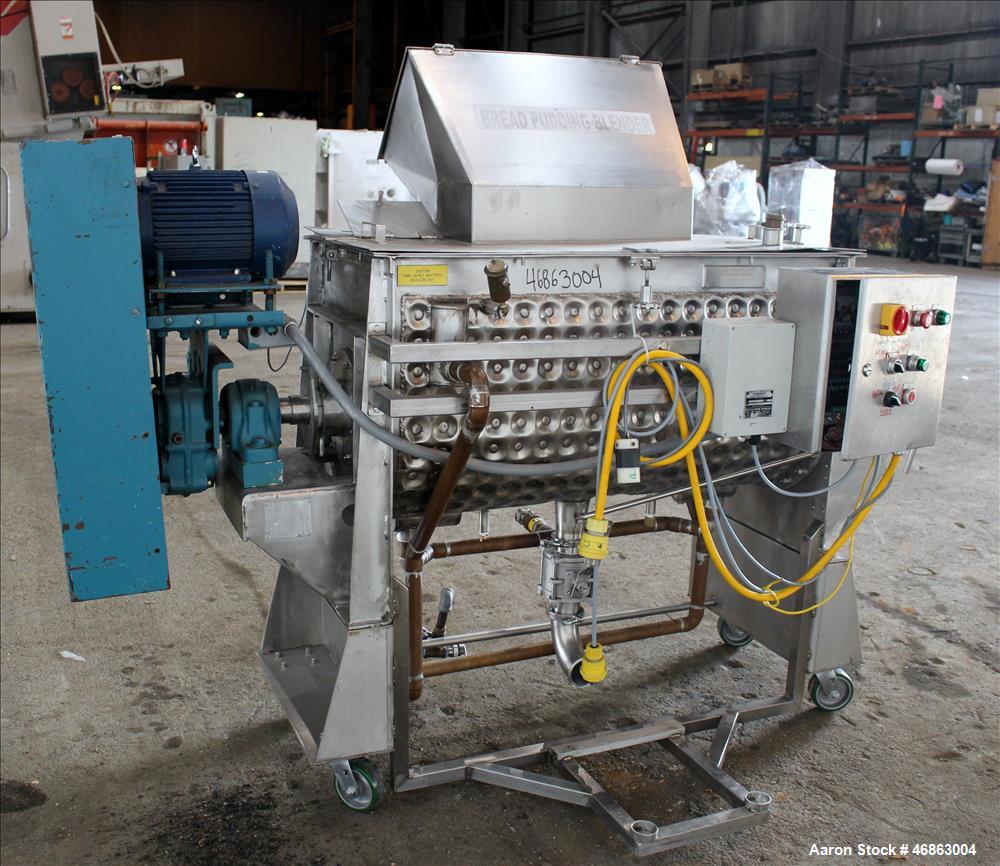 Used J.H. Day Paddle Mixer, Approximate 10.8 Cubic Feet Working Capacity