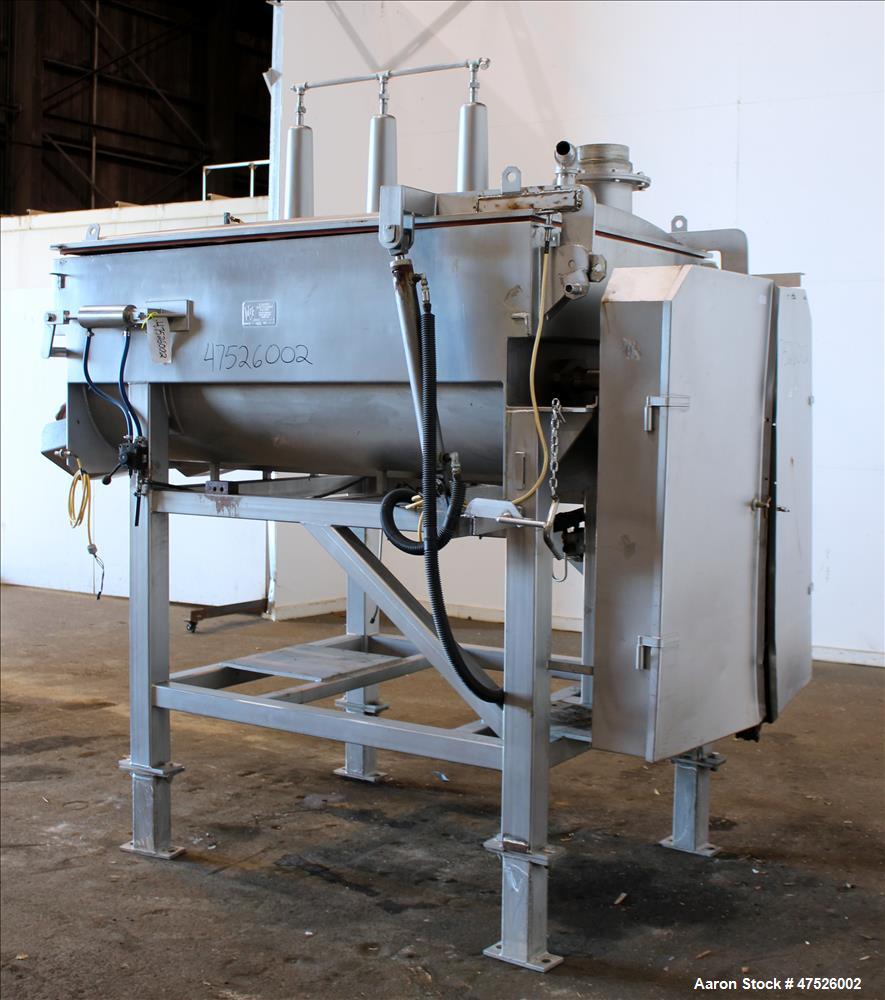 Used MTC/Materials Transportation Company Paddle Blender, Model MTBV-23-020-P