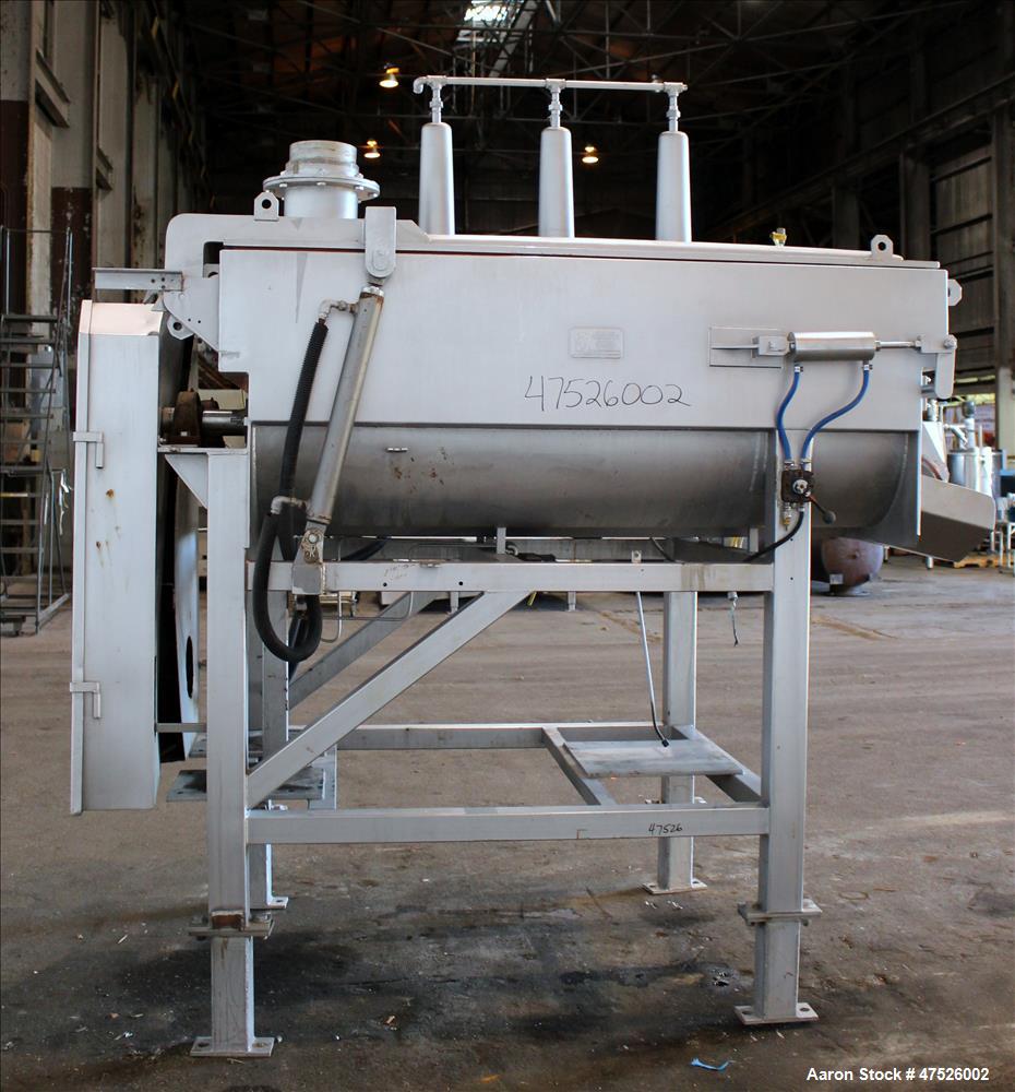 Used MTC/Materials Transportation Company Paddle Blender, Model MTBV-23-020-P