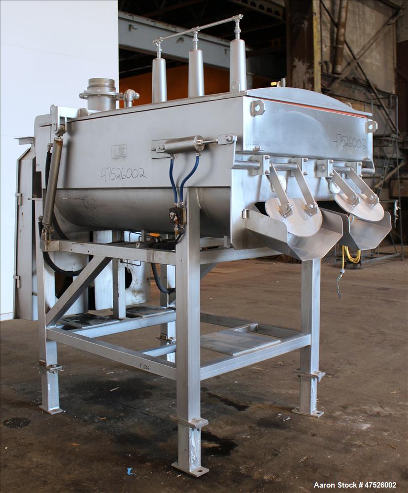 Used MTC/Materials Transportation Company Paddle Blender, Model MTBV-23-020-P