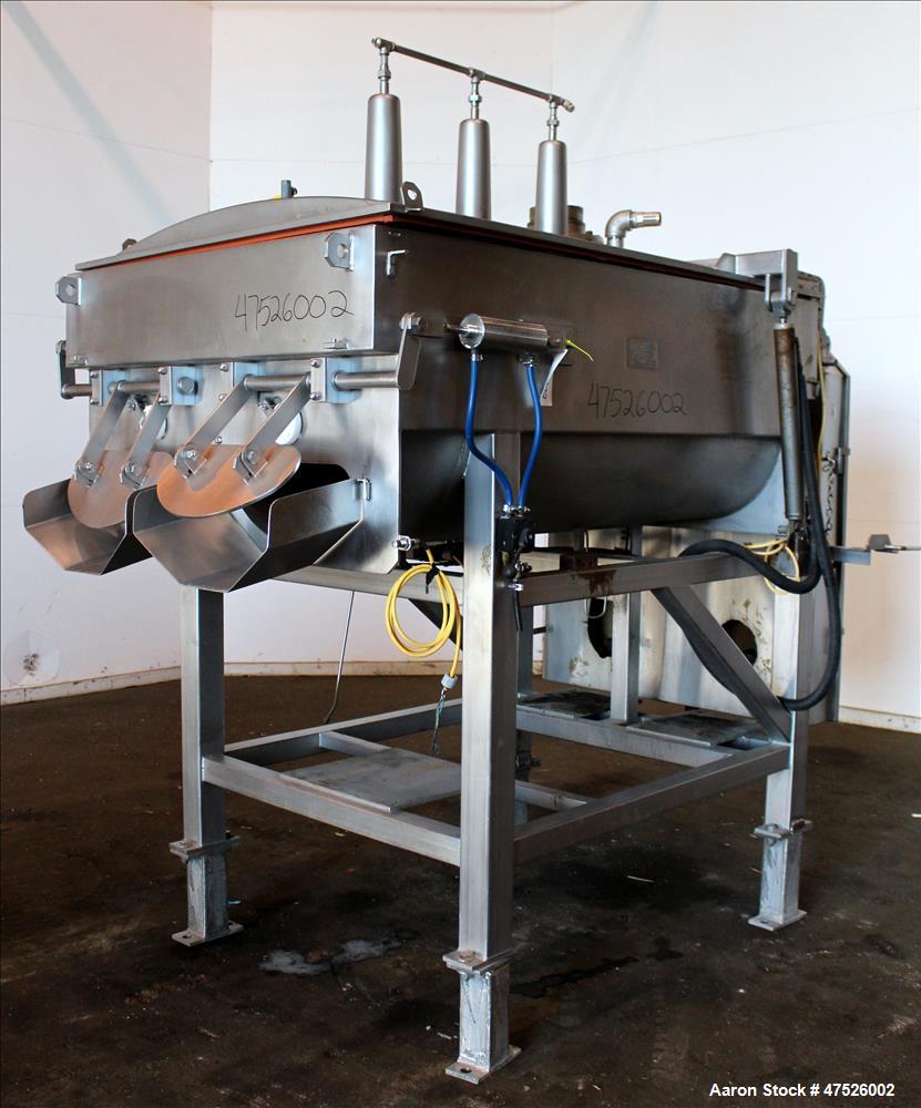 Used MTC/Materials Transportation Company Paddle Blender, Model MTBV-23-020-P