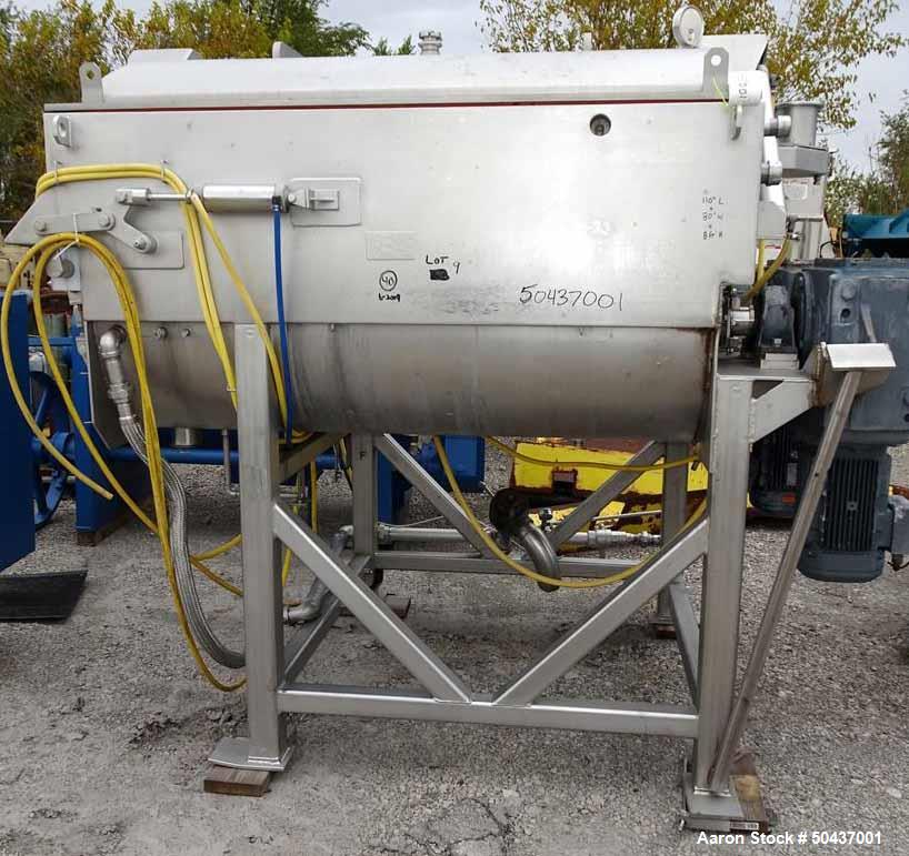 Used MTC Materials Transportation Company Multiple Agitator Vacuum Blender, Mod