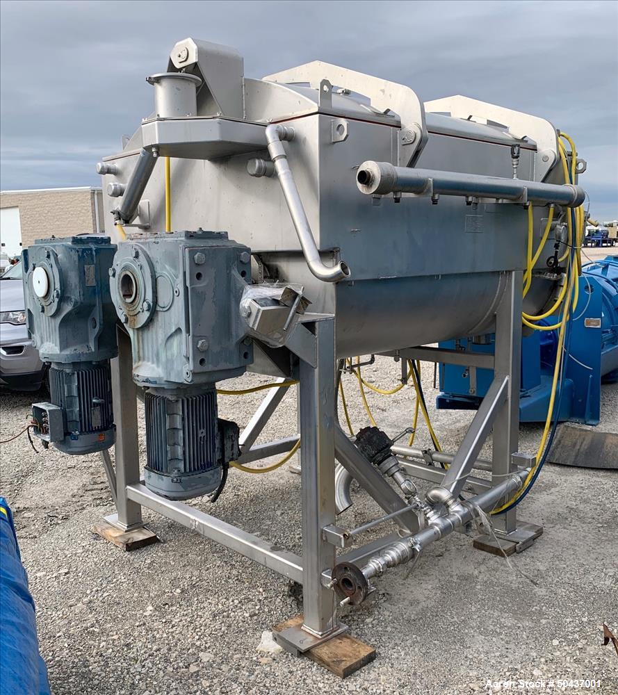 Used MTC Materials Transportation Company Multiple Agitator Vacuum Blender, Mod