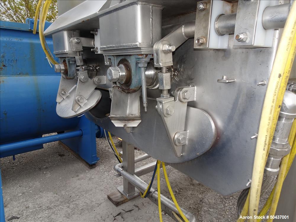 Used- MTC Materials Transportation Company Multiple Agitator Vacuum Blender, Mod