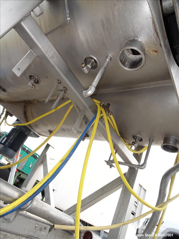 Used MTC Materials Transportation Company Multiple Agitator Vacuum Blender, Mod