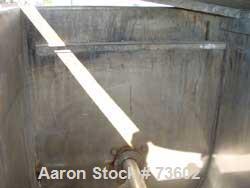 Used Marion Paddle Blender, 30 Cubic Feet, 304 Stainless Steel, Model 3020. Non-jacketed trough 36" wide x 48" long x 48" deep. 3" diameter shaft with (4) 2" wide x 13" long welded-on paddles on 2" d...