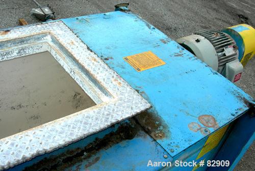 Used Marion Paddle Mixer, Model 3020, Carbon Steel. 30 cubic feet working capacity (41 total). Non-jacketed trough 36" wide x 48" long x approximately 44" deep. 3" diameter shaft with (4) bolt on pad...