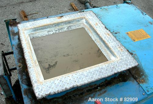 Used Marion Paddle Mixer, Model 3020, Carbon Steel. 30 cubic feet working capacity (41 total). Non-jacketed trough 36" wide x 48" long x approximately 44" deep. 3" diameter shaft with (4) bolt on pad...