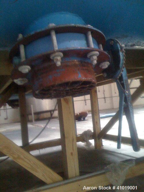 Used Marion Mixer, Model 3060. 60 cubic foot carbon steel paddle mixer. 20 hp, 1800 rpm motor, hinged cover, dust collector.