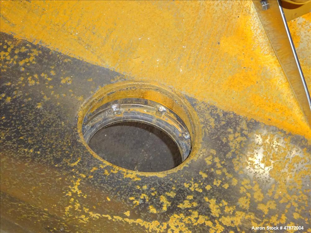 Used Marion Paddle Mixer, Approximately 35 Cubic Feet Capacity, Carbon Steel.