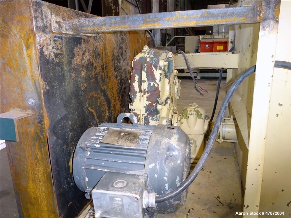 Used- Marion Paddle Mixer, Approximately 35 Cubic Feet Capacity, Carbon Steel.