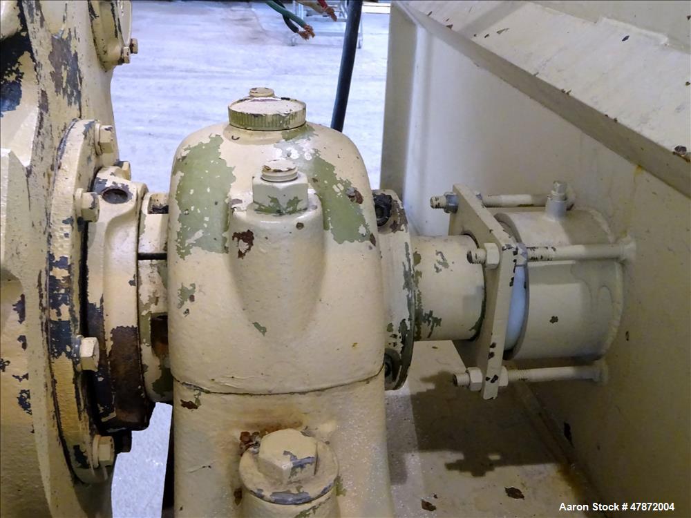 Used Marion Paddle Mixer, Approximately 35 Cubic Feet Capacity, Carbon Steel.