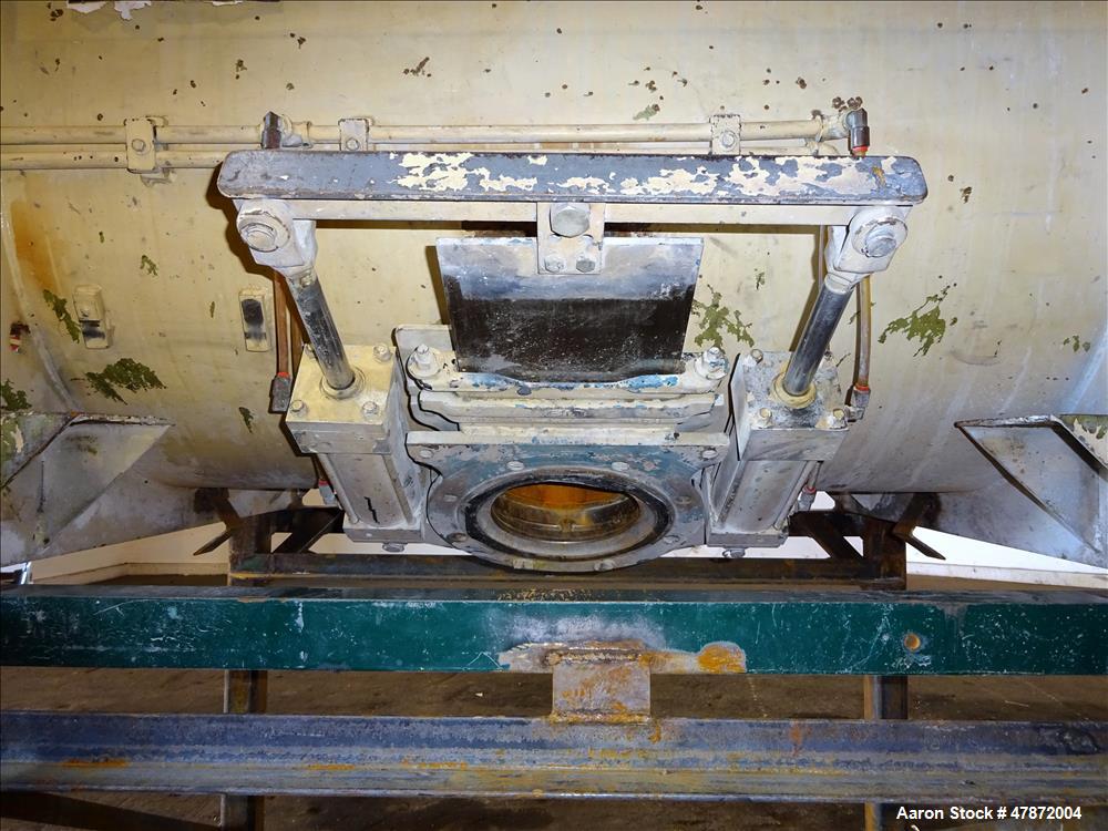 Used Marion Paddle Mixer, Approximately 35 Cubic Feet Capacity, Carbon Steel.