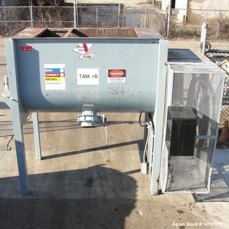 Used Marion Paddle Blender Batch Mixer, Series 4000, Model 4020.