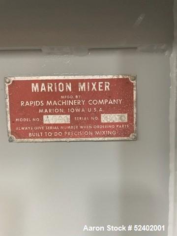 Used Marion Paddle Mixer