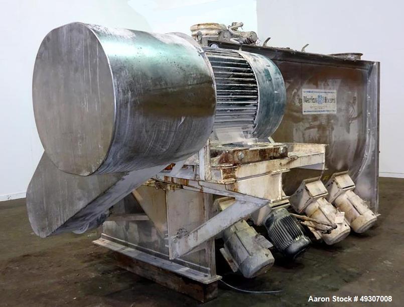 Used Marion Paddle Mixer, Model BPS-5496, 304 Stainless Steel.