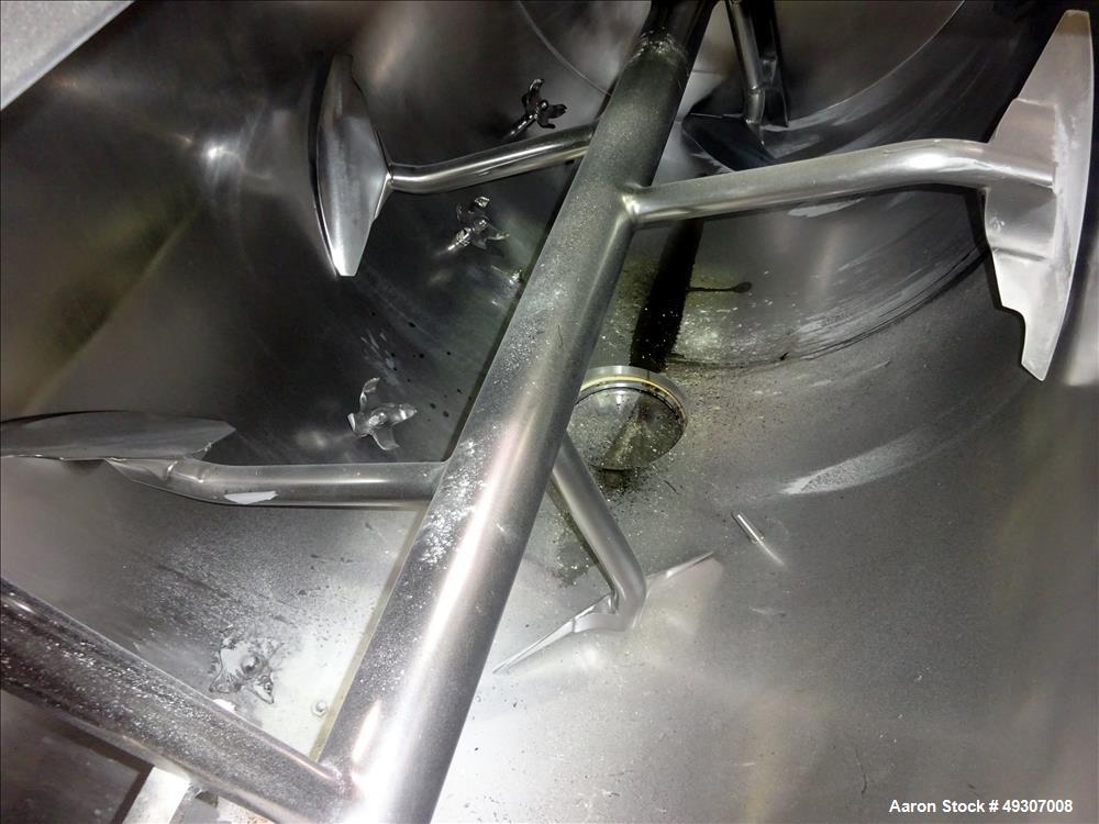 Used Marion Paddle Mixer, Model BPS-5496, 304 Stainless Steel.