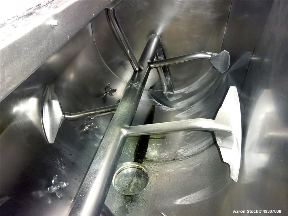 Used Marion Paddle Mixer, Model BPS-5496, 304 Stainless Steel.