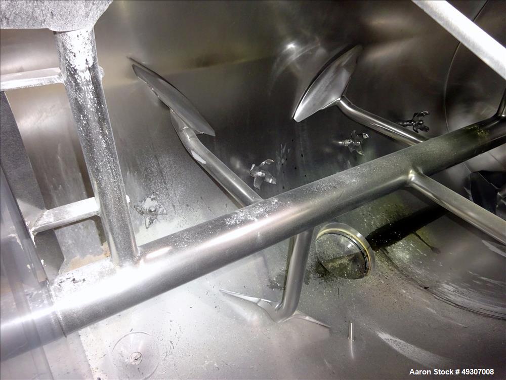 Used Marion Paddle Mixer, Model BPS-5496, 304 Stainless Steel.