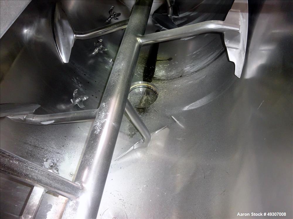 Used Marion Paddle Mixer, Model BPS-5496, 304 Stainless Steel.