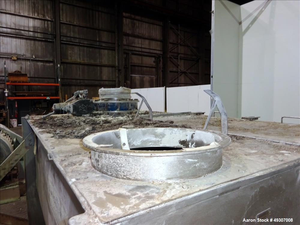 Used Marion Paddle Mixer, Model BPS-5496, 304 Stainless Steel.